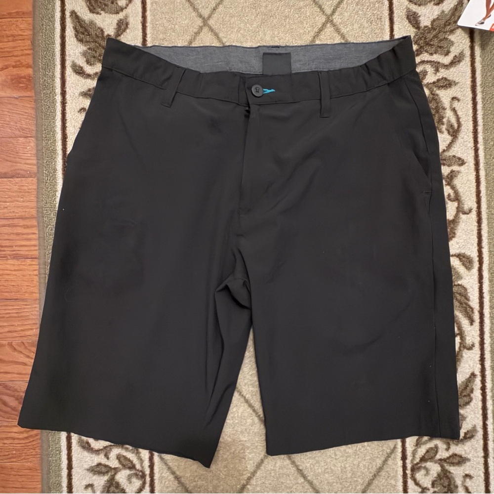 Men's Black Performance Shorts